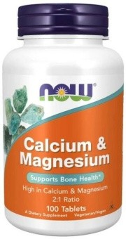 NOW Calcium & Magnesium 500/250 mg 
